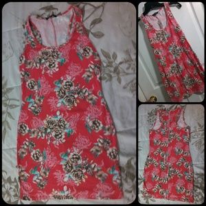 Floral bodycon dress
